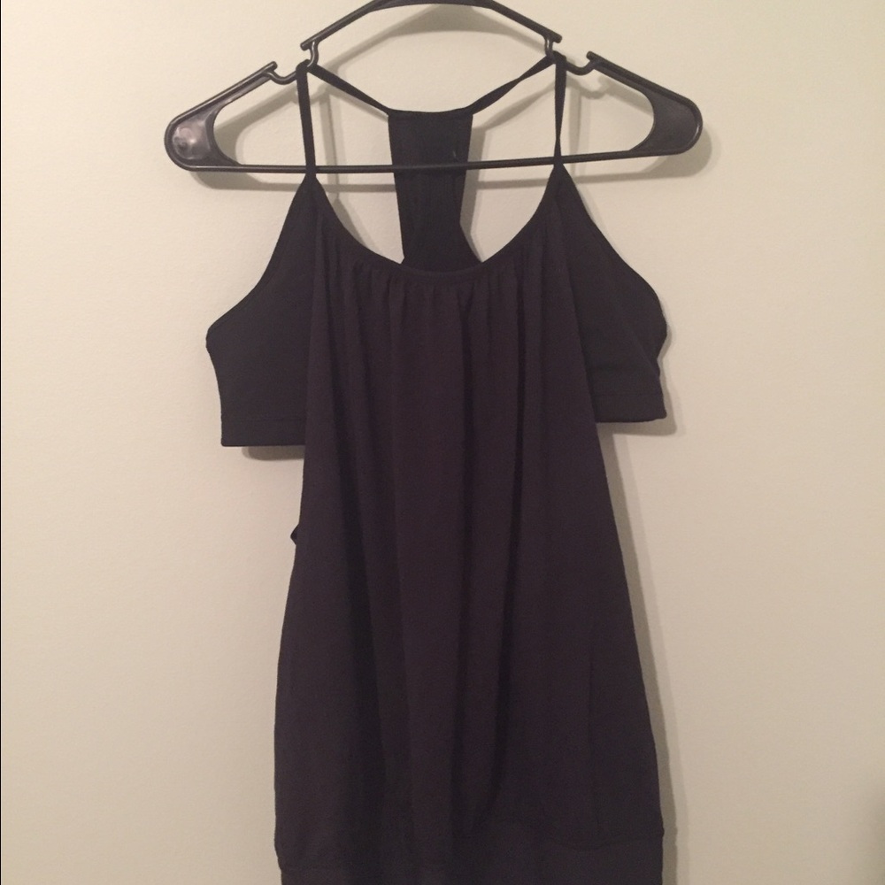 Lululemon Black No Limits Tank Size 12